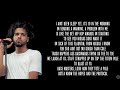 J. Cole - THE CLIMB BACK (Lyrics)