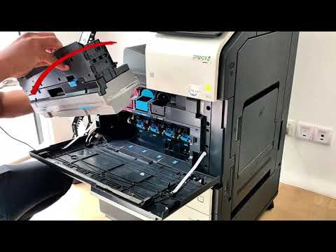 Konica Minolta i Series Got Print Have Line Issue