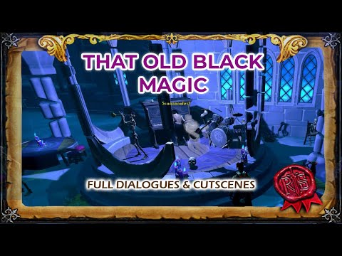 That Old Black Magic Quest Guide RS3 | Hermod Fight Tips | Full Dialogues