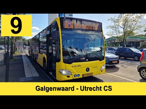U-OV lijn 9: Galgenwaard - Utrecht CS | Qbuzz 4131 | 2024