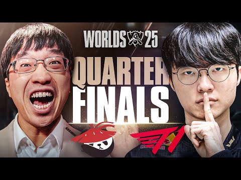AL vs T1 QUARTER FINALS | IWD 2025 WORLDS