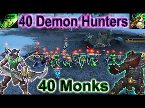 El 40v40 que rompió los servidores de WoW