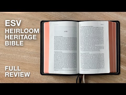 ESV Heirloom Bible, Heritage Edition — Full Review