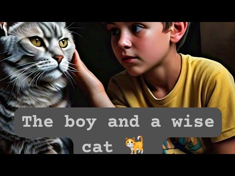 story of a boy and a cat /cat stories /catlover #funnycat #funny videos #englishstories
