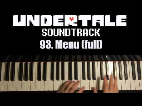 Undertale OST - 93. Menu (full) (Piano Cover by Amosdoll)