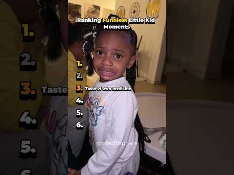 Ranking Funniest Little Kid Moments #shorts