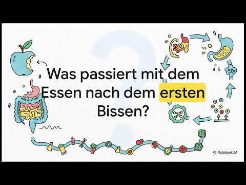 🍽️ Verdauungssystem einfach erklärt | Weg der Nahrung & Funktion des Verdauungstrakts