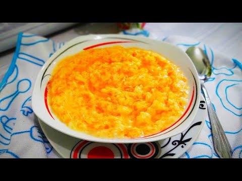 Вкусный и полезный завтрак/ Рисовая каша с тыквой /Breakfast