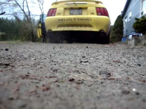 2003 mustang gt mac cat back, bbk long tube headers, bbk h pipe exhaust clip