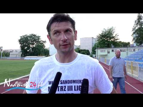 Wypowiedzi trenerów. Skrót: Wisła Sandomierz - Unia Tarnów 0:2(0:0) 07.08.2015 HD