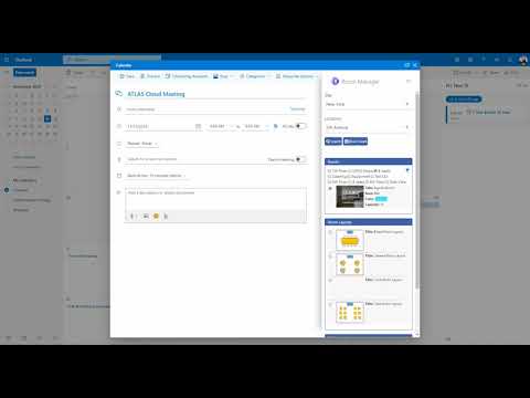 Room Manager OWA Outlook Add In