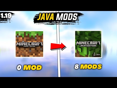 Top 8 Java Mods For Minecraft Pe 1.19 || Mods That Turn MCPE Into Minecraft Java Edition