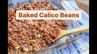 Baked Calico Beans-AKA Cowboy Beans