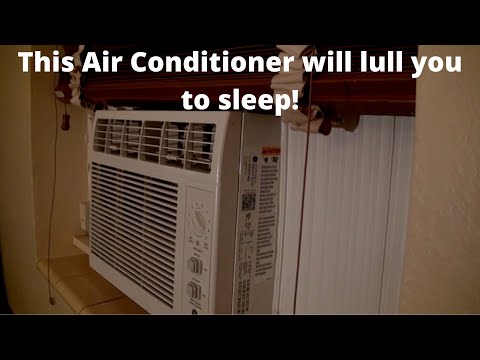 FALL ASLEEP to ROOM or WINDOW AIR CONDITIONER SOUNDS WHITE NOISE from WALL A/C to SLEEP for 10 HOURS