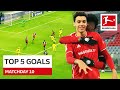 Top 5 Goals • Reyna, Pléa, Musiala & Co. | Matchday 10 - 2020/21