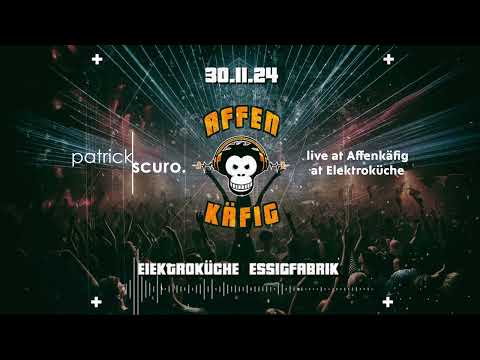 Patrick Scuro at Affenkäfig | Elektroküche Cologne | 30.11.2024