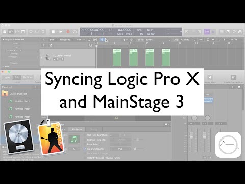 Syncing Logic Pro X and MainStage 3