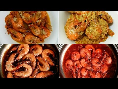 4 WAYS TO COOK SHRIMP | SHRIMP RECIPES | VIDEO COMPILATION
