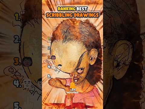 Ranking Best Scribbling Drawings