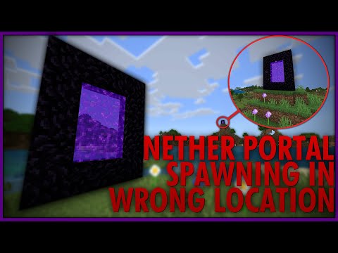 AnnoyingLion - Minecraft Nether Portal Wrong Location Glitch Fix