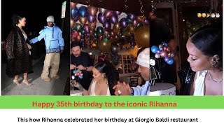 Happy 35th birthday to the iconic Rihanna.