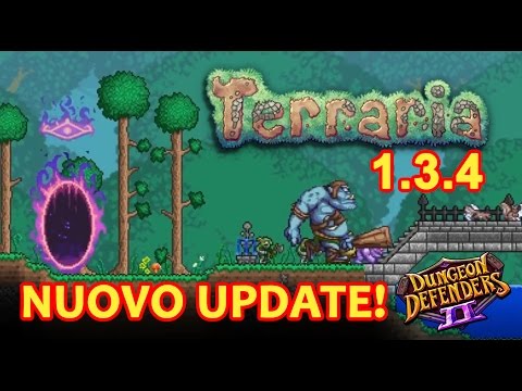 TERRARIA 1.3.4 - Nuovo evento Tower Defence! feat. Dungeon Defenders 2