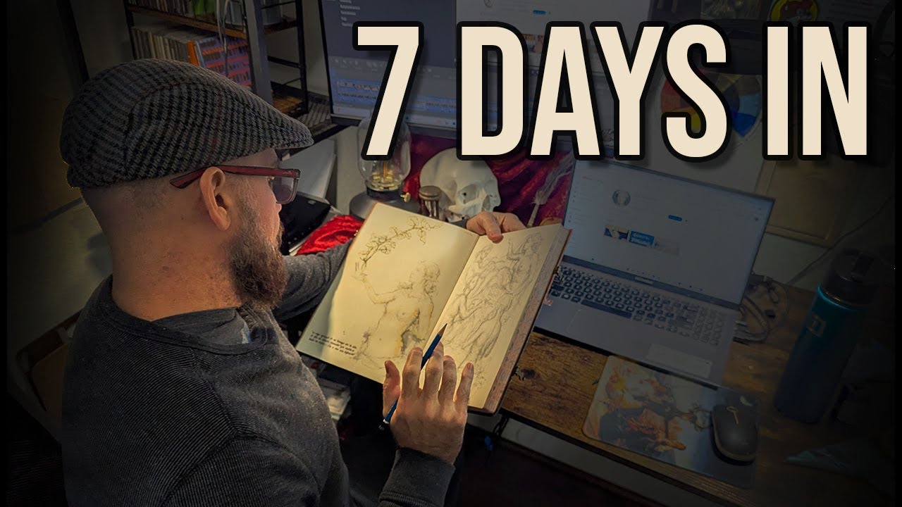 I Drew for 7 Days Straight - Something Unexpected Happened...