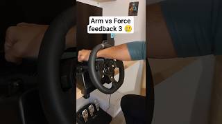 Arm vs Force feedback 3🥲 #gaming #ps5 #steeringwheel #simracing #setup #logitechg29 #xbox #viral Arm vs Force feedback 3🥲 #gaming #ps5 #steeringwheel #simracing #setup #logitechg29 #xbox #viral