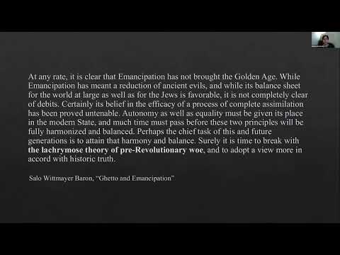 Brianna Burdetsky - 'Tolkien and Roth: The Legendarium Meets Jewish History'