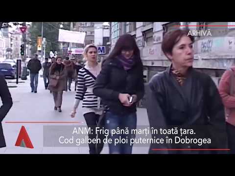 Stiri Mediafax 04 Octombrie - Informare meteo de frig