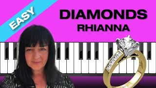 Learn to Play Diamonds by Rhianna in only 4 chords!