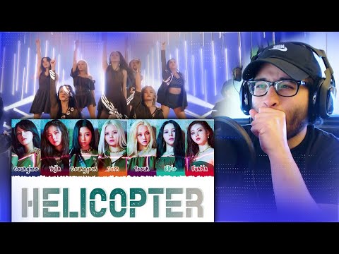 Reaction to CLC(씨엘씨) - 'HELICOPTER (English Ver.)’ Lyrics