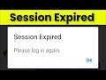 Facebook Messenger - Session Expired Android & Ios  - 2022  - Fix