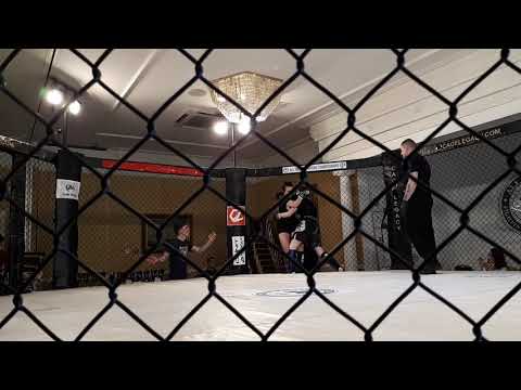 14 year old Leah Bennett winning via submission