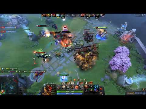 MidOne holding throne with Beastmaster aghs - Dota 2