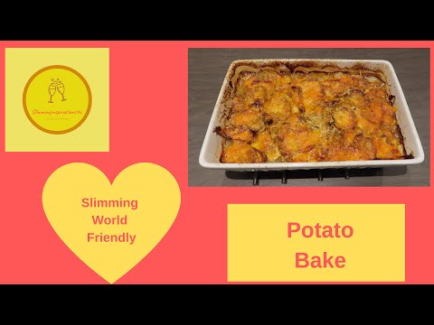 Healthy Potato Bake - Slimming World Friendly