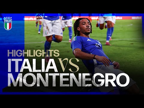 Highlights: Italia-Montenegro 2-1 | Under 21 | Qualificazioni U21 EURO 2027