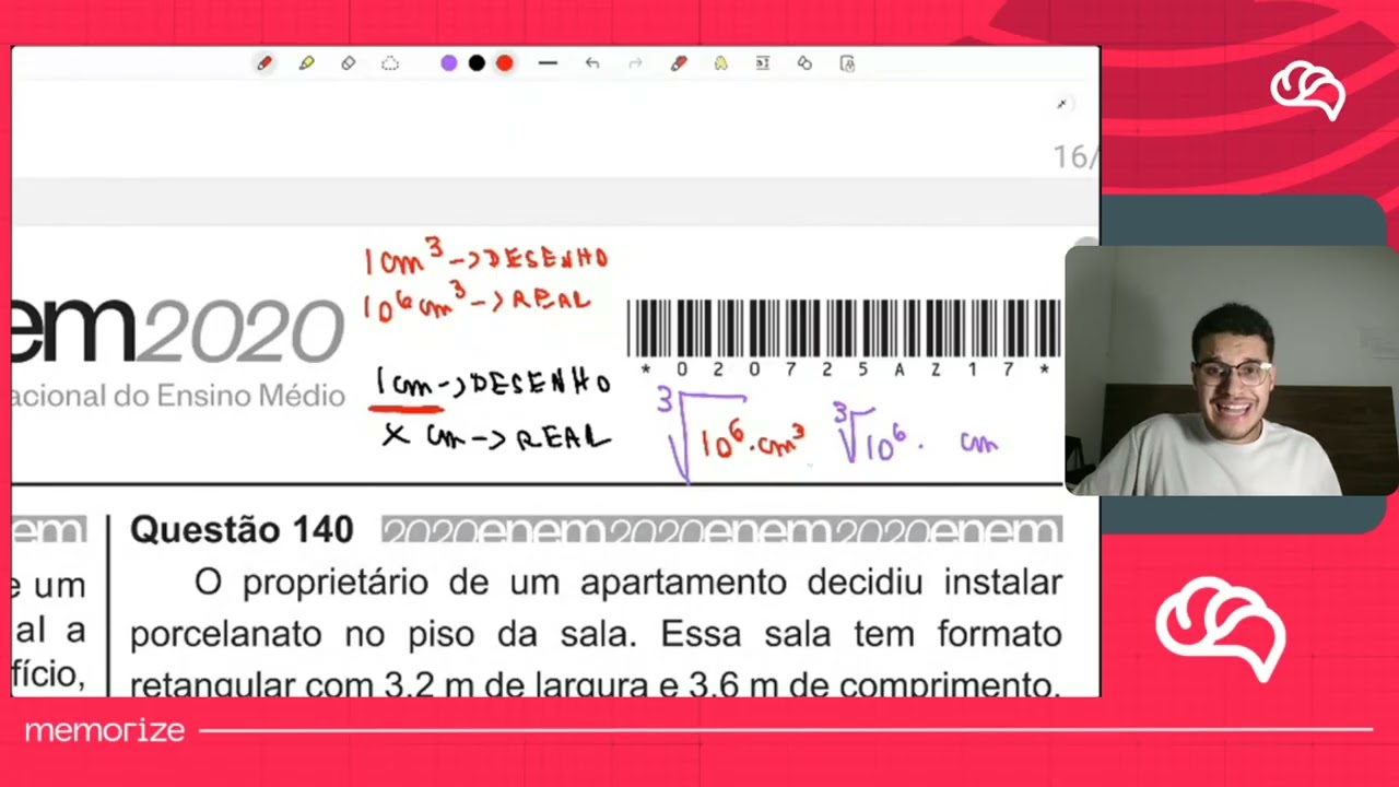 Resolução em Vídeo — Questão 138 ENEM 2020