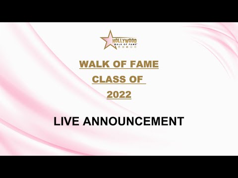 Walk of Fame - Class of 2022 Announcement