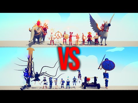 SPOOKY TEAM vs GOOD TEAM #115 | TABS - Totally Accurate Battle Simulator