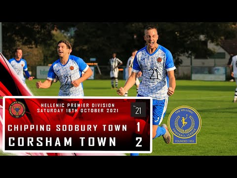 Chipping Sodbury Town FC 1 V 2 Corsham Town FC - Hellenic Premier Match Highlights