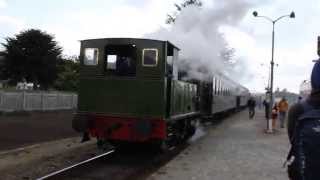 preview picture of video 'Festival de la vapeur Maldegem 2014 : Départ de Bebert de Eeklo.'