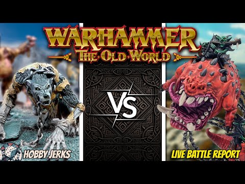 Wolves of the Sea vs Orcs & Goblins | Warhammer The Old World (Live Battle Report)