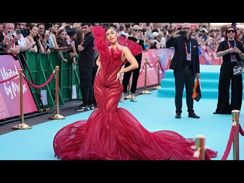 Video Thumbnail: Eurovision 2026 kicks off with turquoise carpet parade in Vienna