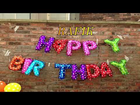 Rafik Birthday Song   Happy Birthday To You