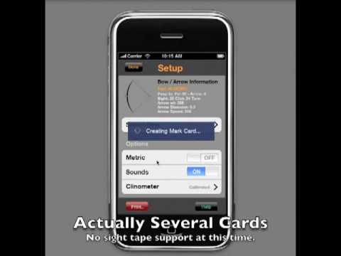 Archer's Mark - iPhone / iPod Touch Application