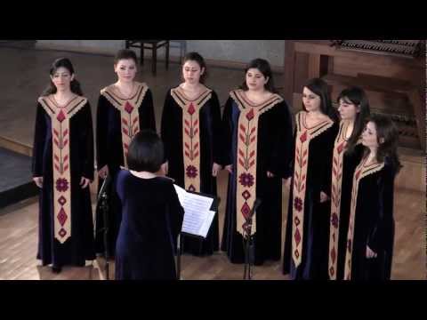 Ter Voghormea Mez - Mesrop Mashtots - Yervand Yerkanian - Geghard Monastery Choir
