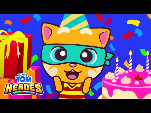 Heroic Birthday Celebration! 🎂🥳 Talking Tom Heroes Cartoon Collection