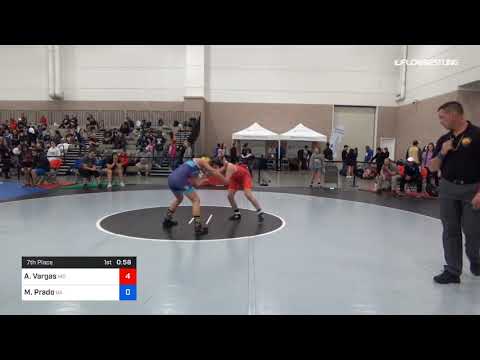 110 Lbs 7th Place Angelina Vargas Team Missouri Vs May Prado Team Georgia