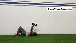 2DB Lying Tricep Extension